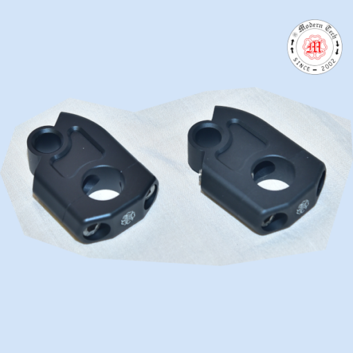 Modern Tech Himalayan Handle Riser Black 50X70mm BS4 BS6 3
