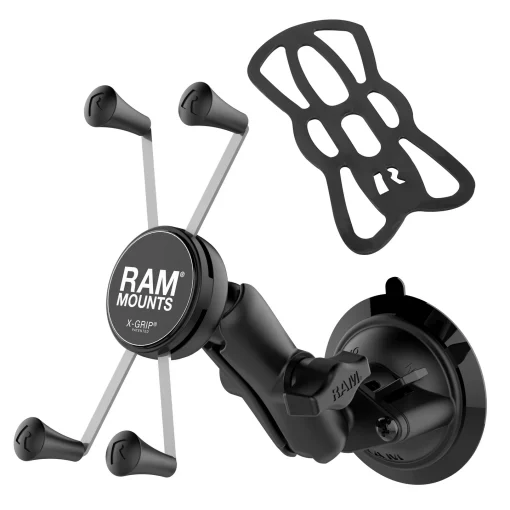 RAM Mounts Large X Grip Smartphone Mount with Suction Cup 2