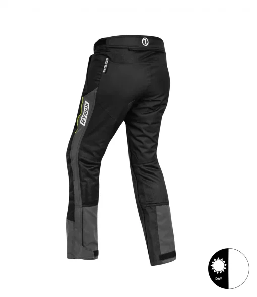 Rynox Storm Evo Noctex Black Riding Pants 4