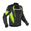 Rynox Tornado Pro V4 Black Hi Viz Green Riding Jacket