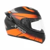 TVS Racing XPOD Dual Tone Orange Grey Helmet 3