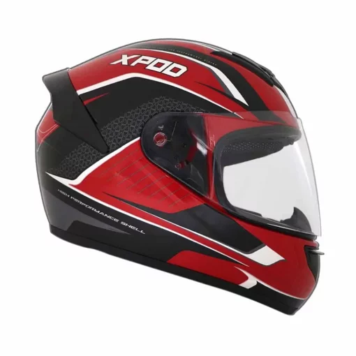 TVS Racing XPOD Dynamic Dual Tone Red Helmet 3