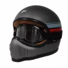 TVS Uber Avenue Grey Riding Helmet 2