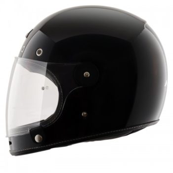 AXOR Brute Solid Gloss Black Full Face Helmet 3