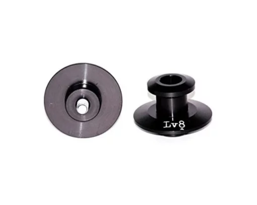 LV8 Aluminium Bobbins M8 x 1.25 Black