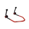 LV8 U Stand Rear Paddock Stand Black Red V Fork Cursors