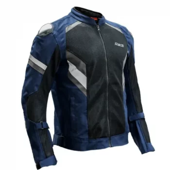 Raida Frigate Motorcycle Navy Blue Riding Jacket
