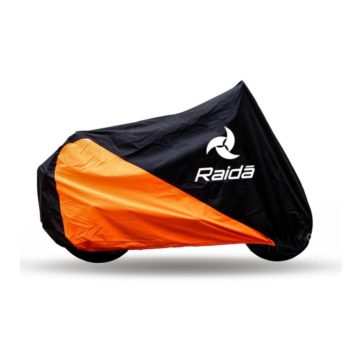 Raida SeasonPro Black Orange Waterproof Motorcycle Cover