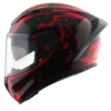 AXOR Street DC Batman Gloss Red Black Helmet 3