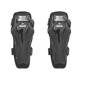 Raida Dual Axis Black Knee Guard