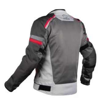 Rynox Air GT 4 Dark Grey Red Riding Jacket 2
