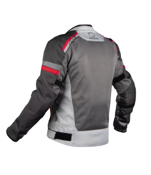 Rynox Air GT 4 Dark Grey Red Riding Jacket 2