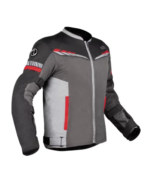 Rynox Air GT 4 Dark Grey Red Riding Jacket