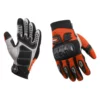 Axor Air Stream Black Orange Riding Gloves