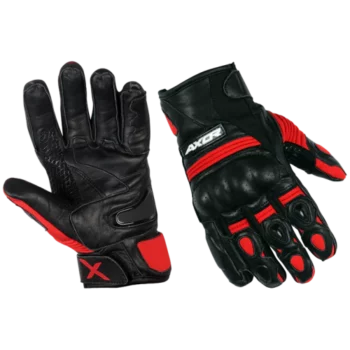 Axor Spyder Black Red Riding Gloves