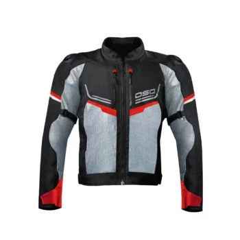 DSG AIRE Black Grey Red Riding Jacket