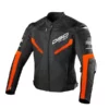 DSG Race Pro V2 Orange Fluo Black Riding Jacket 3