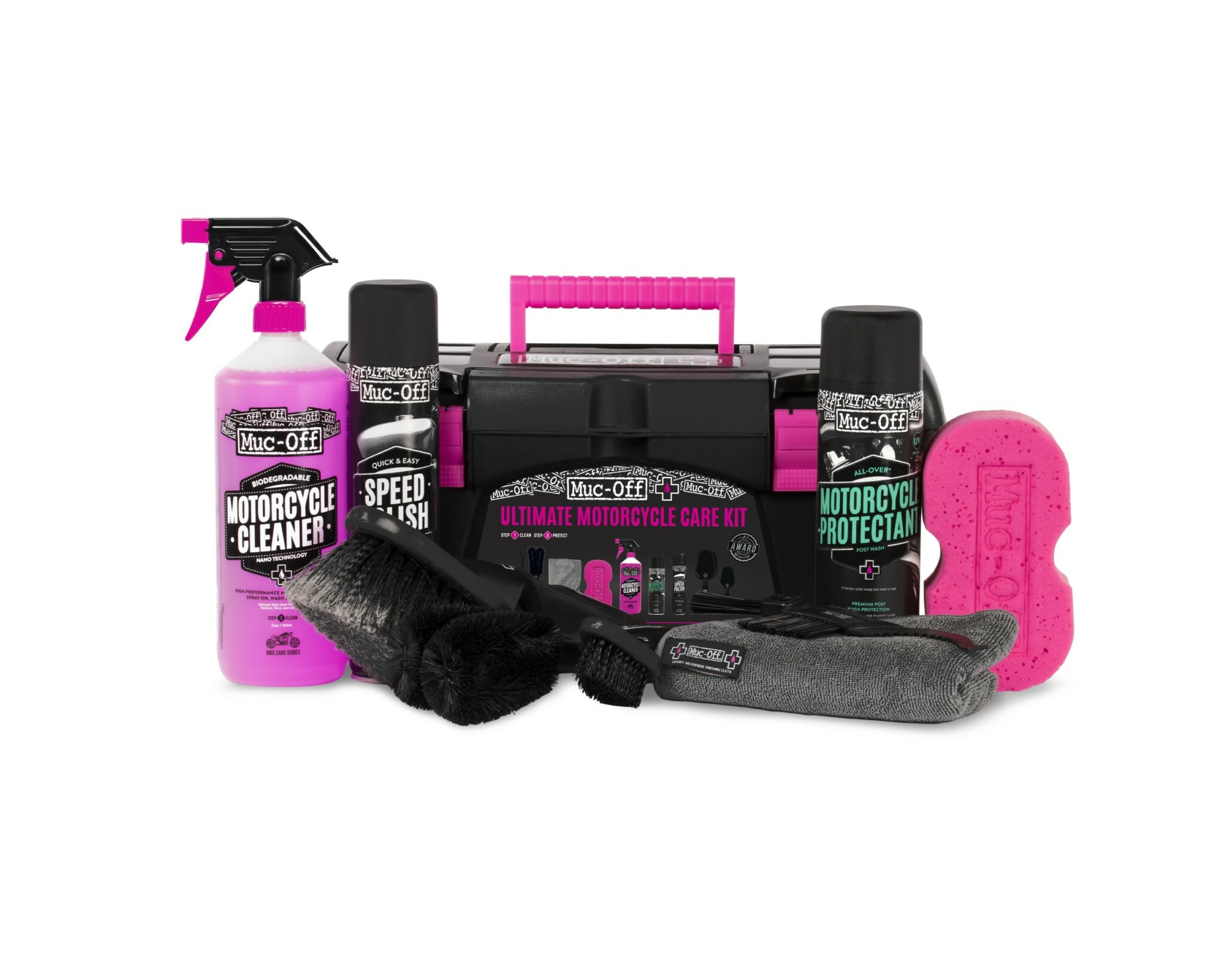 MucOff Ultimate Motorcycle Cleaning Kit Custom Elements