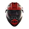 Royal Enfield Escapade Black Red Full Face Helmet 8
