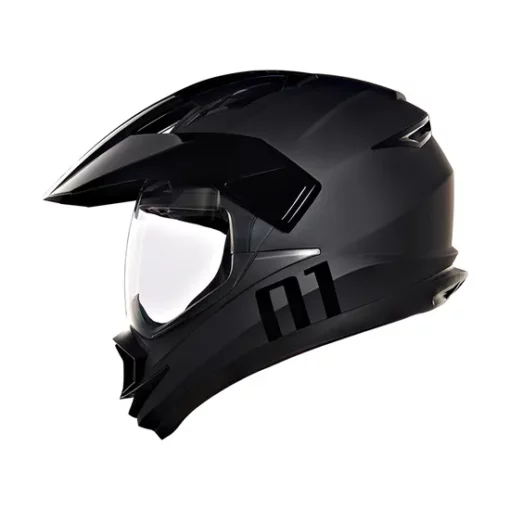 Royal Enfield Escapade Granite Black Full Face Helmet 4