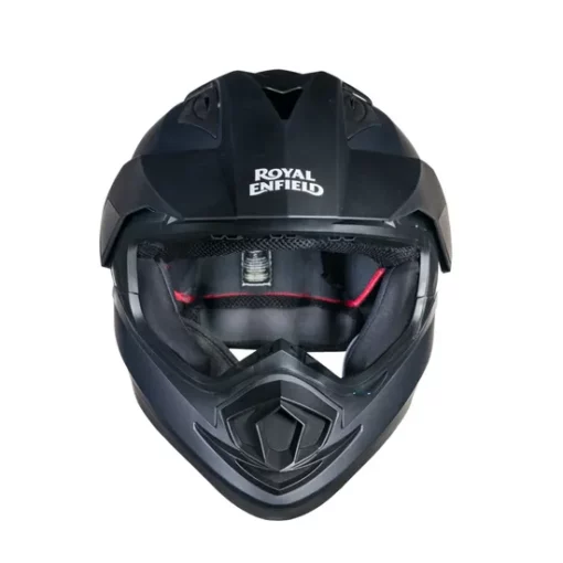 Royal Enfield Escapade Mono Matt Black Helmet 5