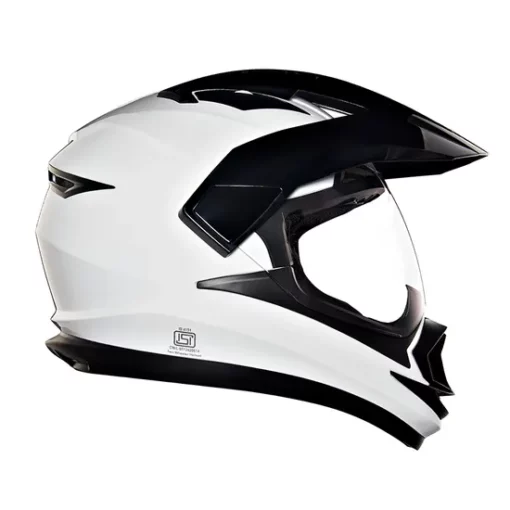 Royal Enfield Escapade White Black Full Face Helmet 2