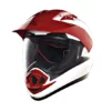 Royal Enfield Escapade White Red Full Face Helmet 7