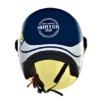 Royal Enfield Hunter Copter Lagoon Blue Open Face Helmet 6