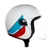 Royal Enfield Hunter Copter White Helmet 2