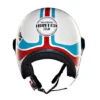 Royal Enfield Hunter Copter White Helmet 6