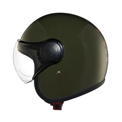 Royal Enfield Jet MLG Green Open Face Helmet 4