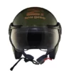 Royal Enfield Jet MLG Green Open Face Helmet 6