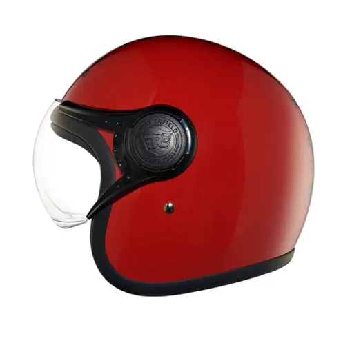 Royal Enfield Jet MLG Red Open Face Helmet 4