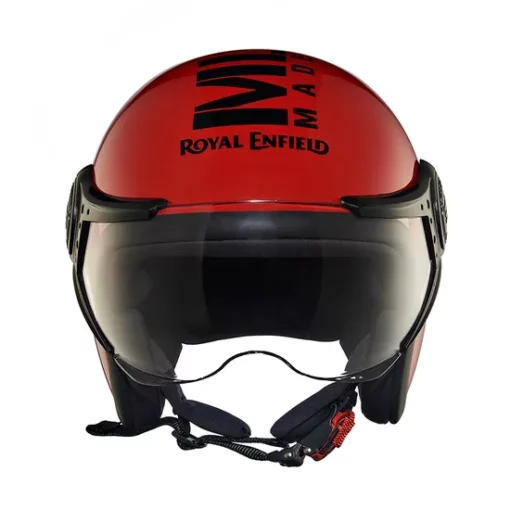 Royal Enfield Jet MLG Red Open Face Helmet 6