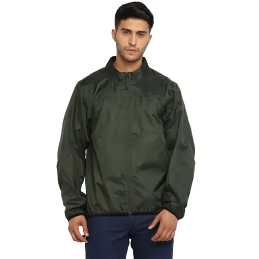 Royal Enfield Olive Rain Liner Jacket 1