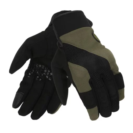 Royal Enfield Street Ace Olive Black Riding Gloves 1