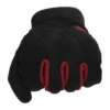 Royal Enfield Street Ace Red Black Riding Gloves 6