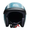 Royal Enfield Sun Peak Squadron Blue Matt Open Face Helmet 5