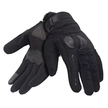 Royal Enfield Trailblazer Black Riding Gloves 1
