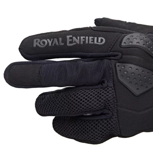 Royal Enfield Trailblazer Black Riding Gloves 6