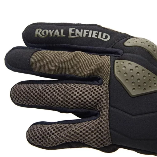 Royal Enfield Trailblazer Moss Green Riding Gloves 6