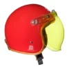 Royal Enfield Urban Rider Red Open Face Helmet 4