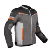 Rynox Air GT 4 Grey Hi Viz Orange Riding Jacket