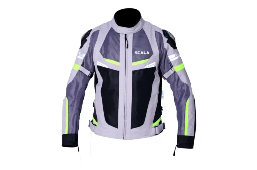 Scala X Force Grey Neon Riding Jacket