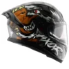 AXOR Apex Falcon Gloss Black Grey Helmet 7