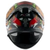 AXOR Apex Falcon Gloss Black Red Helmet 4