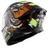 AXOR Apex Falcon Matt Black Neon Yellow Helmet 4