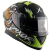 AXOR Apex Falcon Matt Black Neon Yellow Helmet 8