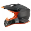 AXOR X CROSS Matt Black Orange Motocross Helmet 3