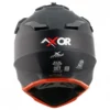 AXOR X CROSS Matt Black Orange Motocross Helmet 5